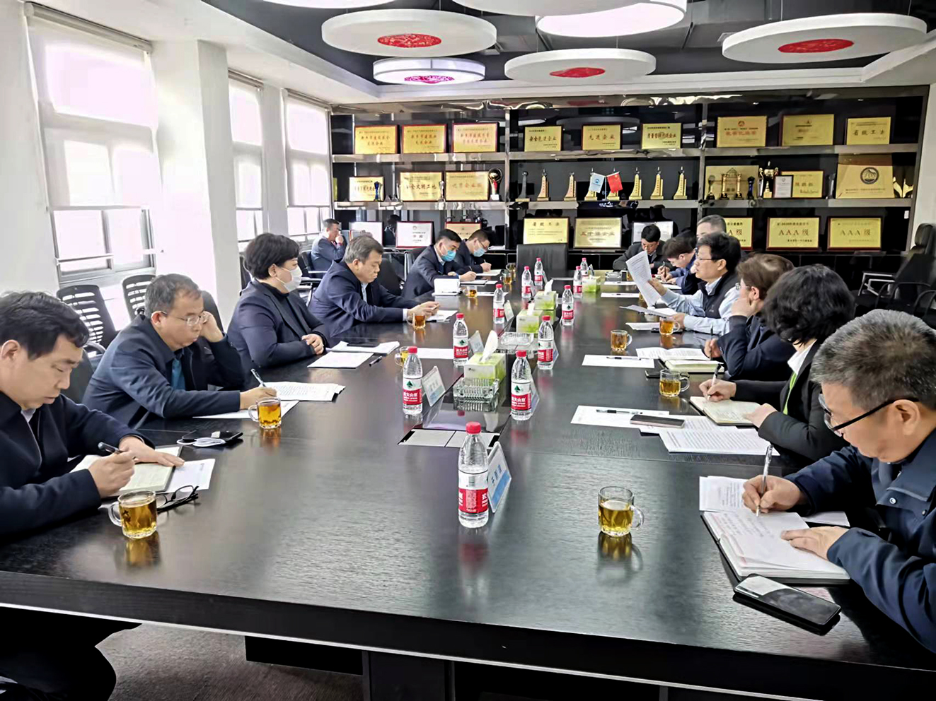 新乡市人大副主任、高新区党工委书记翟洪凯到华体会网页版登录入口调研